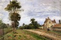 la casa de monsieur musy louveciennes 1870 Camille Pissarro